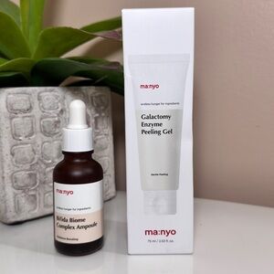 ma:nyo Galactomy Peeling Gel + Bifida Ampoule Set NIB